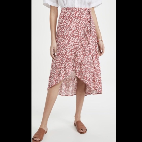Rails Neptune Scarlet Camellia Skirt - Picture 1 of 7